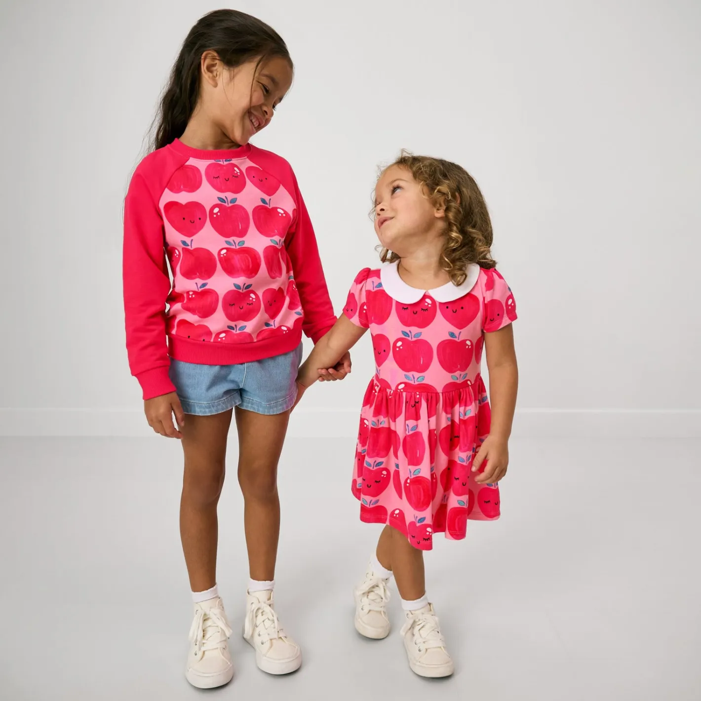 Bamboo Baby Clothes|Dresses<Little Sleepies Collar Skater Dress with Bloomer Sweet Orchard
