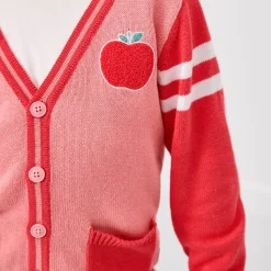 Sweaters & Hoodies|Sweaters & Hoodies<Little Sleepies Varsity Cardigan Sweet Orchard