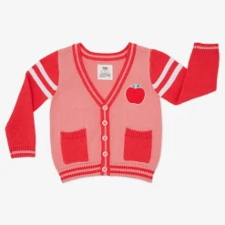 Sweaters & Hoodies|Sweaters & Hoodies<Little Sleepies Varsity Cardigan Sweet Orchard