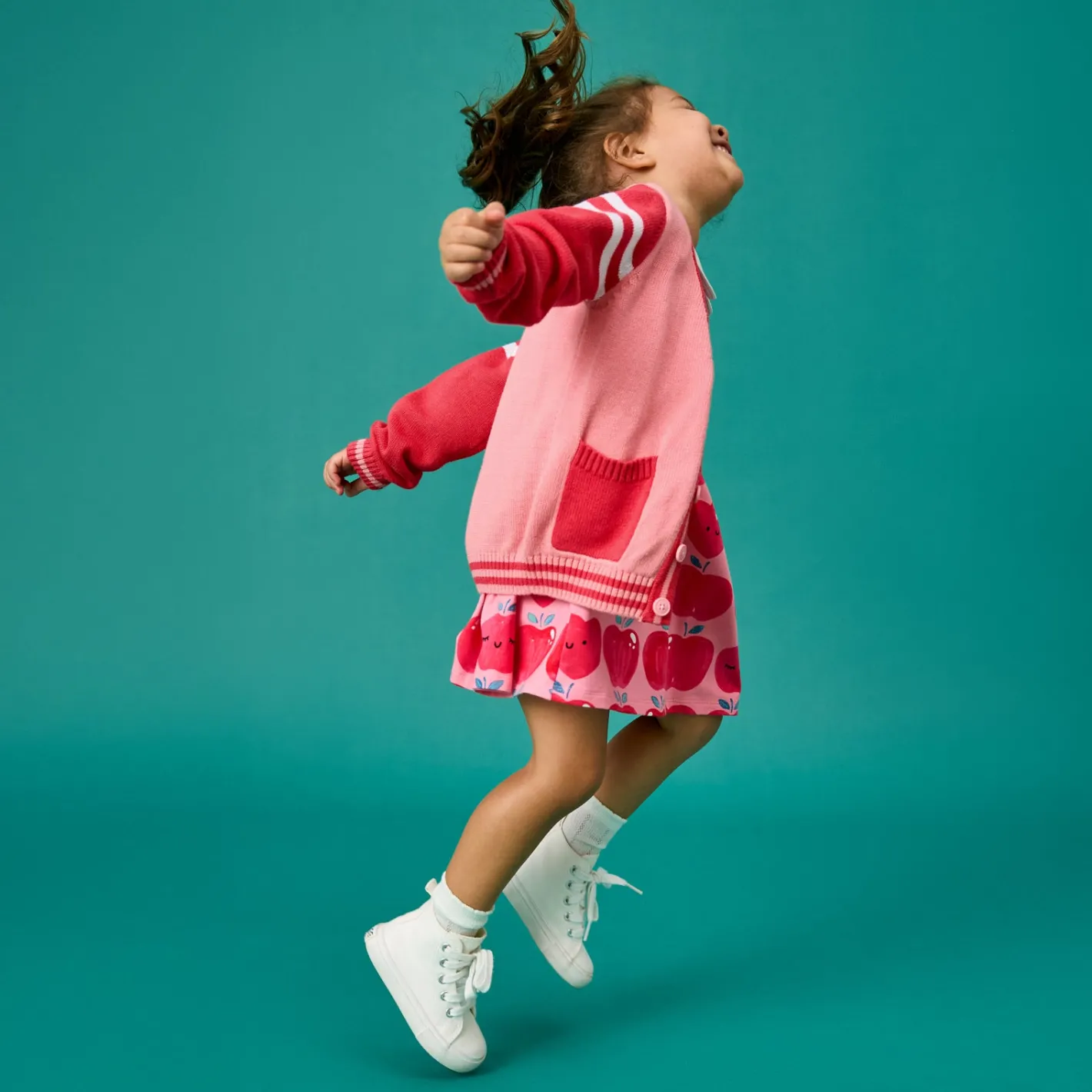 Sweaters & Hoodies|Sweaters & Hoodies<Little Sleepies Varsity Cardigan Sweet Orchard