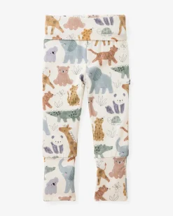 The Newborn Shop|The Newborn Shop<Little Sleepies Fold-Over Legging Sweet Safari