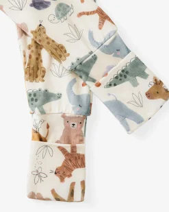 The Newborn Shop|The Newborn Shop<Little Sleepies Fold-Over Legging Sweet Safari