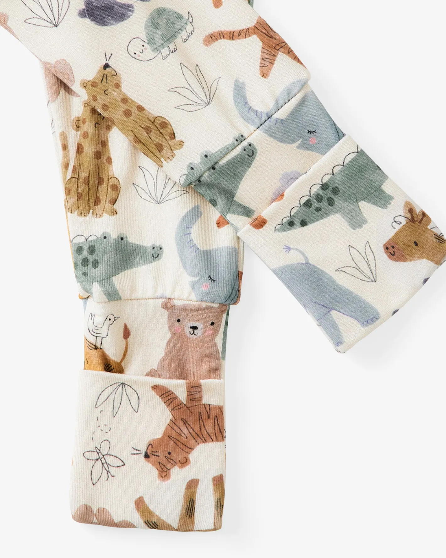 The Newborn Shop|The Newborn Shop<Little Sleepies Fold-Over Legging Sweet Safari