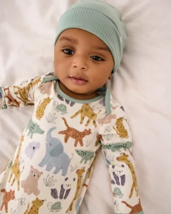 The Newborn Shop|The Newborn Shop<Little Sleepies Infant Gown Sweet Safari
