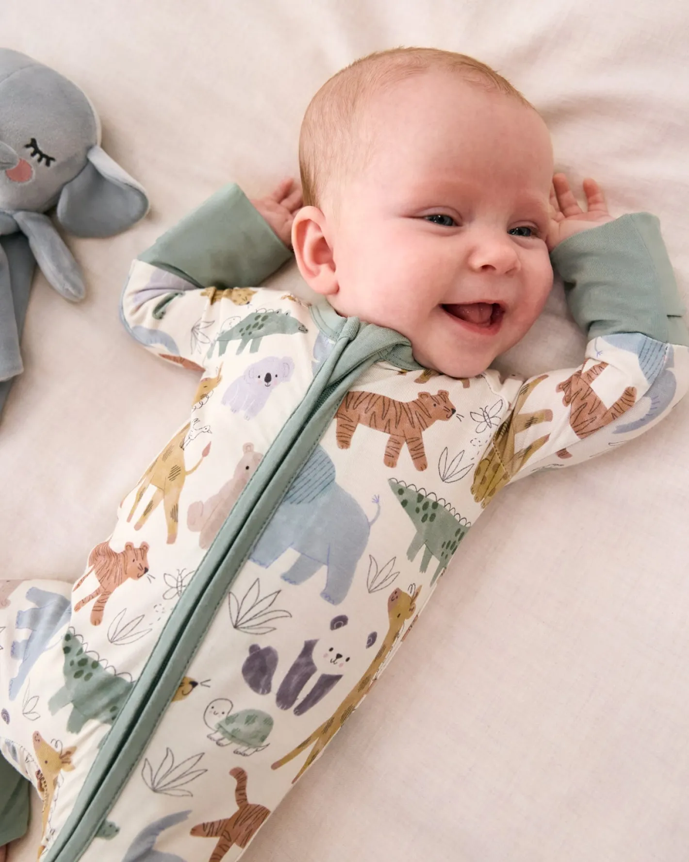 The Newborn Shop|The Newborn Shop<Little Sleepies Zippy Sweet Safari