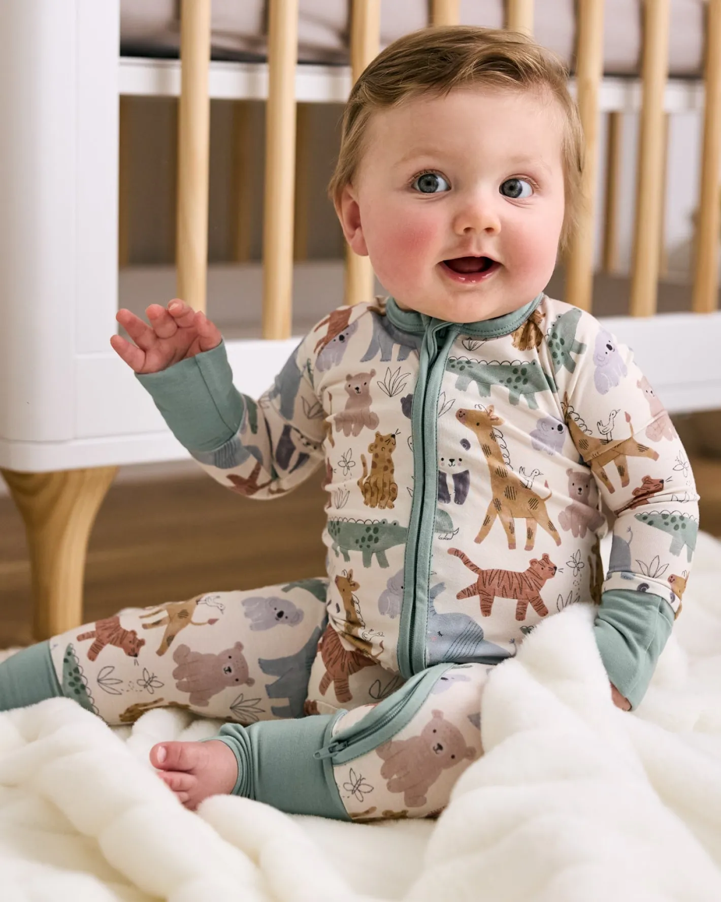 The Newborn Shop|The Newborn Shop<Little Sleepies Zippy Sweet Safari