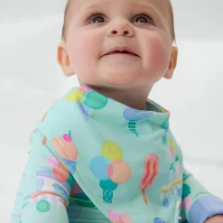 Bibs<Little Sleepies Bandana Bib Sweet Scoops