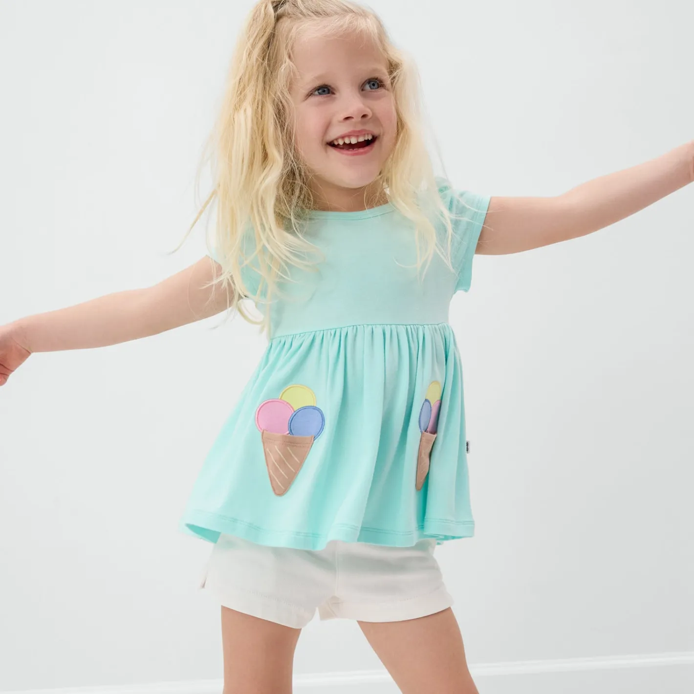 Tops & Tees|Tops & Tees<Little Sleepies Empire Tunic Top Sweet Scoops