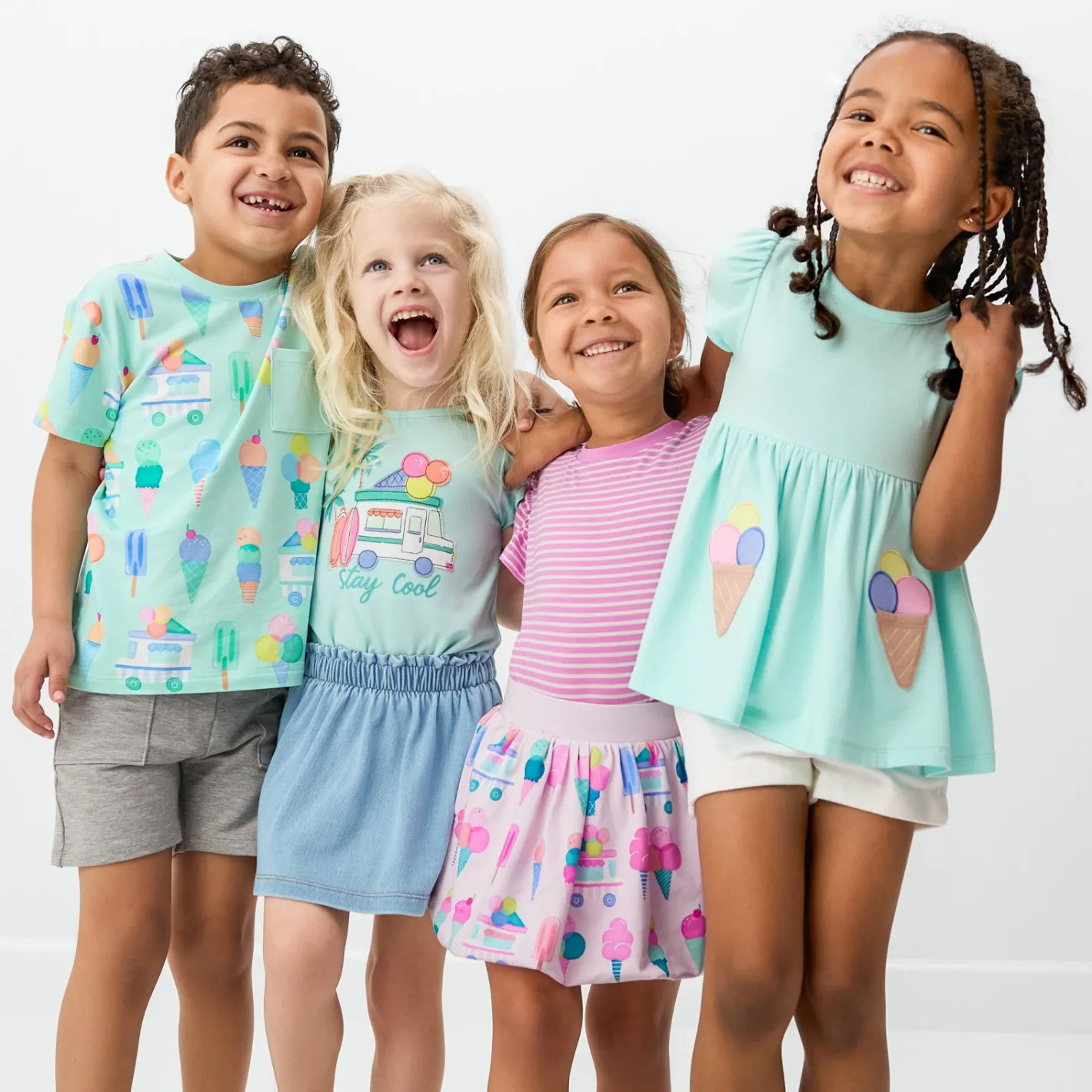 Tops & Tees|Tops & Tees<Little Sleepies Empire Tunic Top Sweet Scoops