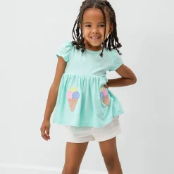 Tops & Tees|Tops & Tees<Little Sleepies Empire Tunic Top Sweet Scoops