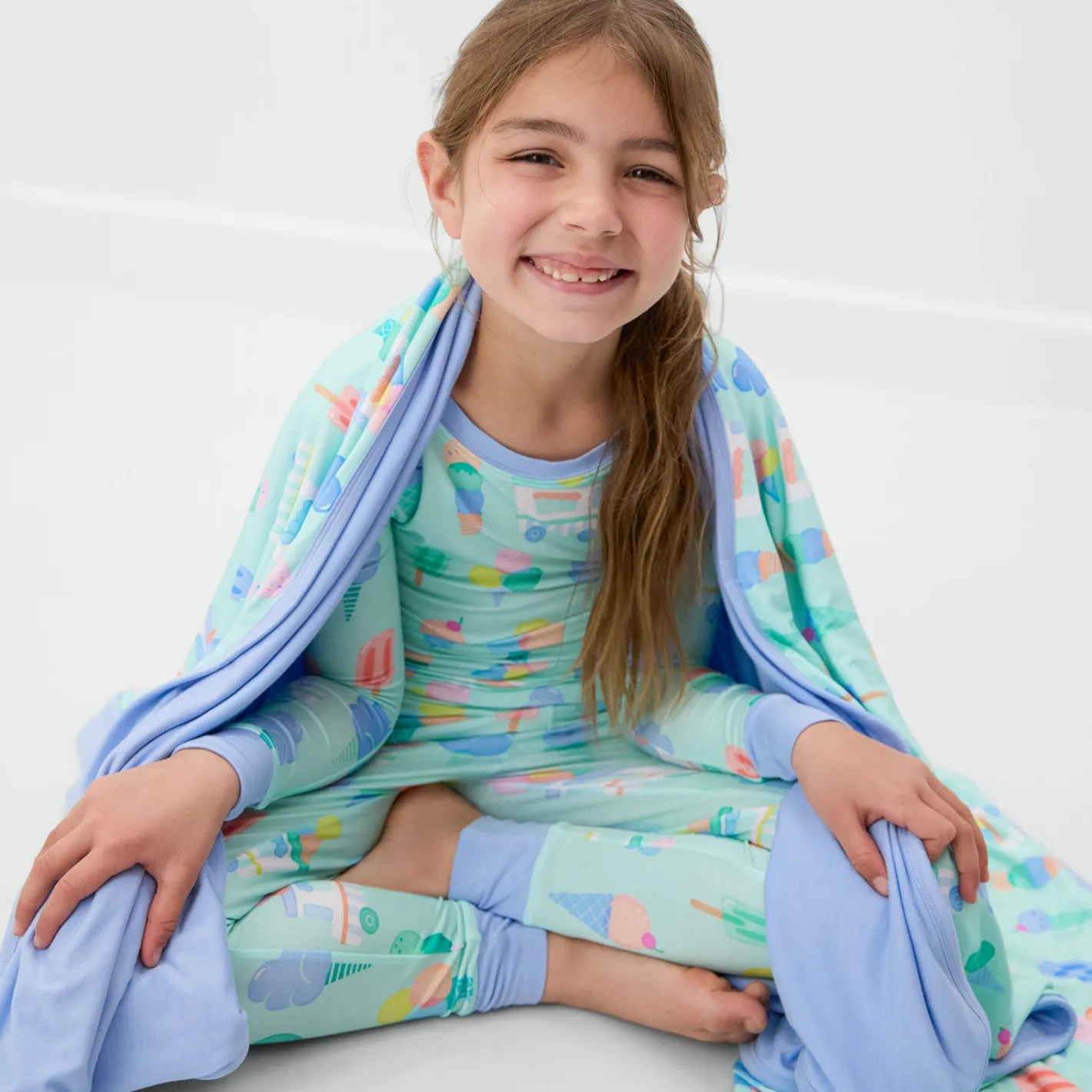 Cloud Blankets|Cloud Blankets<Little Sleepies Large Cloud Blanket® Sweet Scoops