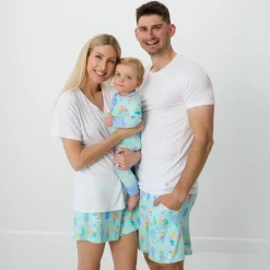 Full Family Matching|Family Matching<Little Sleepies Men's Pajama Shorts Sweet Scoops