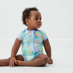 Zippies|Mommy & Me<Little Sleepies Shorty Zippy Sweet Scoops