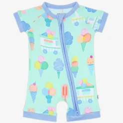 Zippies|Mommy & Me<Little Sleepies Shorty Zippy Sweet Scoops