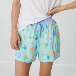 Mommy & Me|Mommy & Me<Little Sleepies Women's Pajama Shorts Sweet Scoops