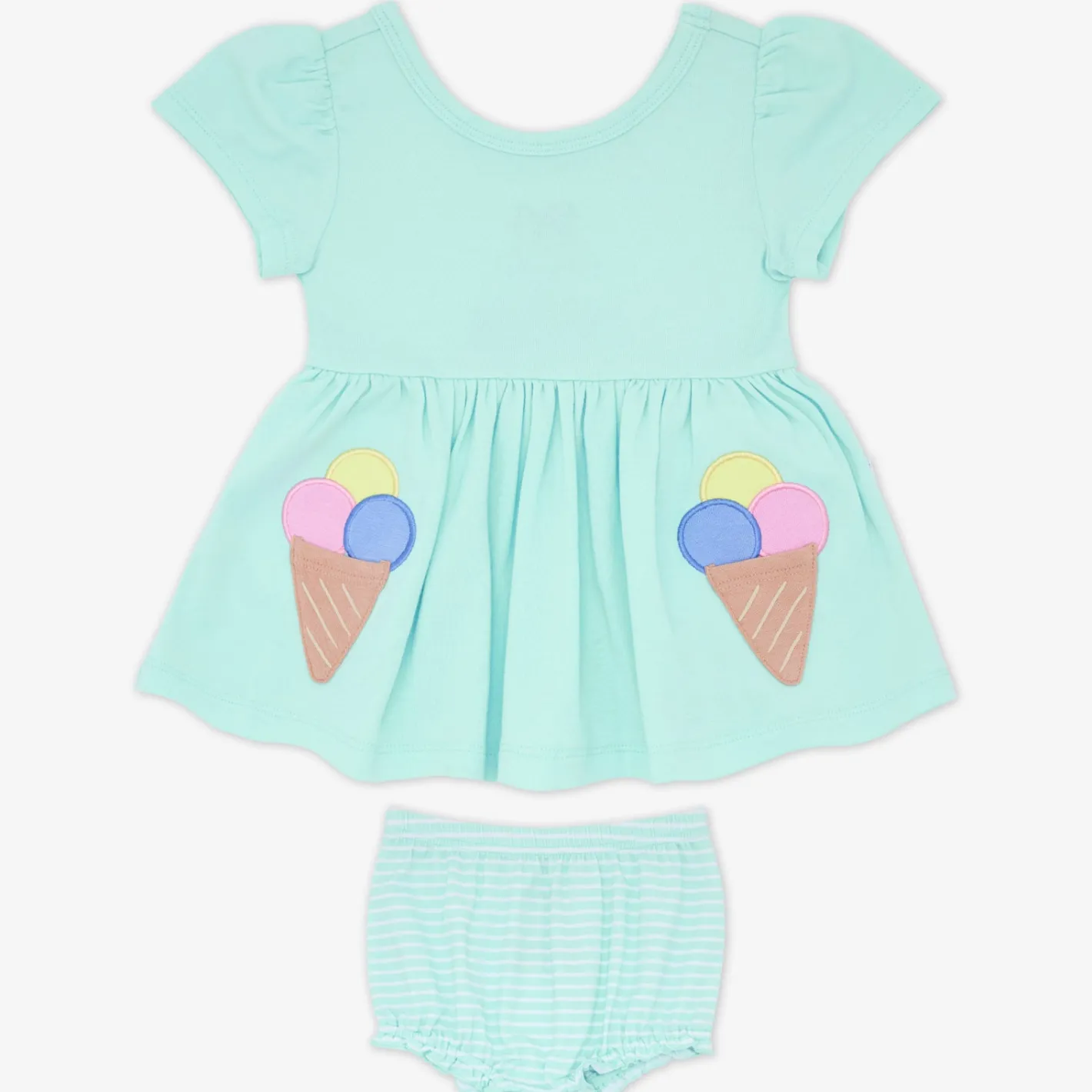 Tops & Tees|Tops & Tees<Little Sleepies Empire Tunic Top with Bloomer Sweet Scoops