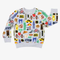 Tops & Tees|Tops & Tees<Little Sleepies Crewneck Sweatshirt The Big Apple