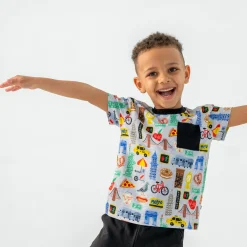 Tops & Tees|Tops & Tees<Little Sleepies Relaxed Pocket Tee The Big Apple