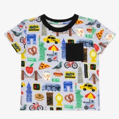 Tops & Tees|Tops & Tees<Little Sleepies Relaxed Pocket Tee The Big Apple