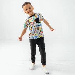 Tops & Tees|Tops & Tees<Little Sleepies Relaxed Pocket Tee The Big Apple