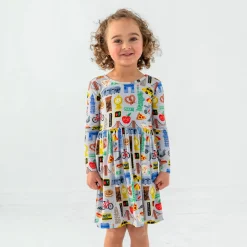 Dresses|Dresses<Little Sleepies Skater Dress The Big Apple
