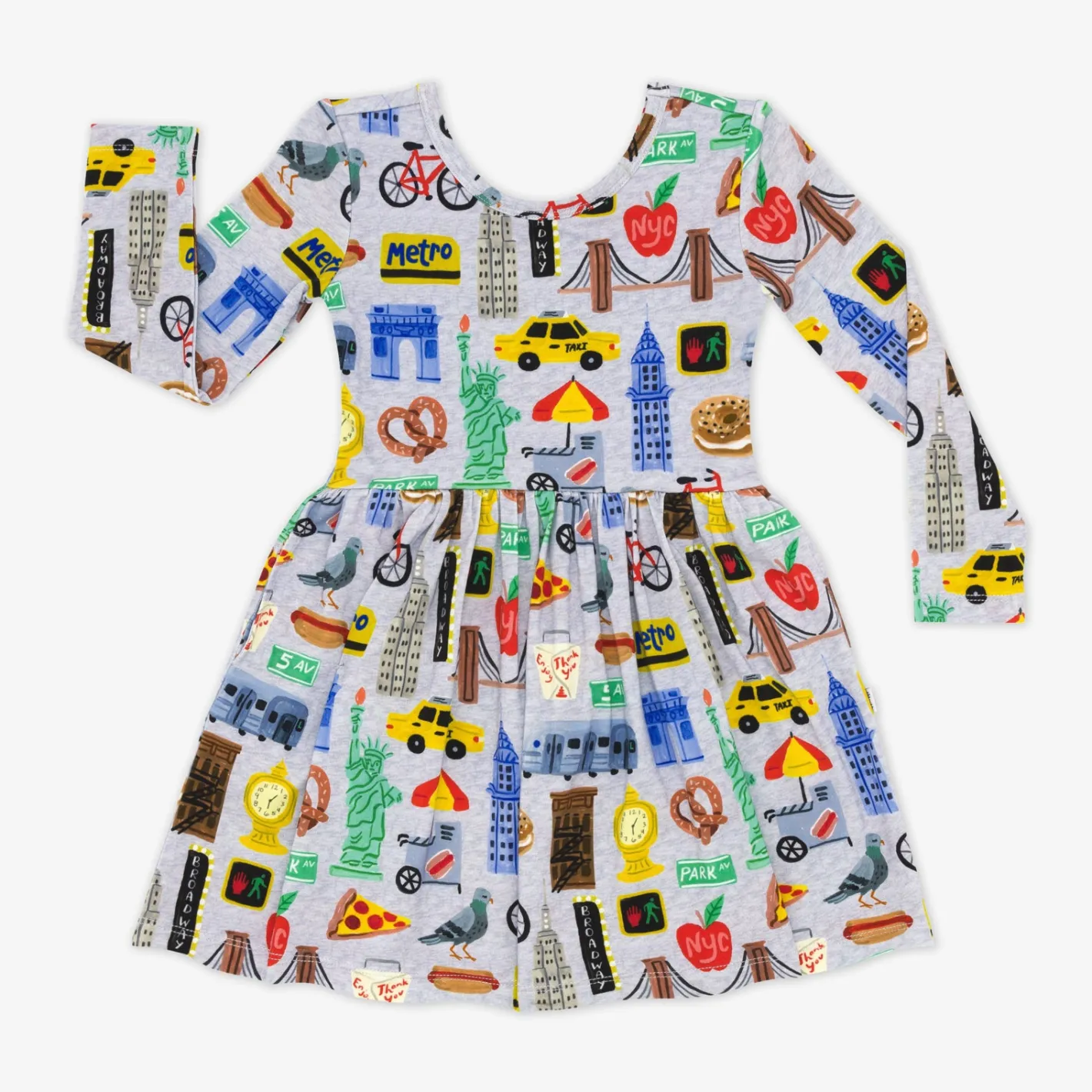 Dresses|Dresses<Little Sleepies Skater Dress The Big Apple
