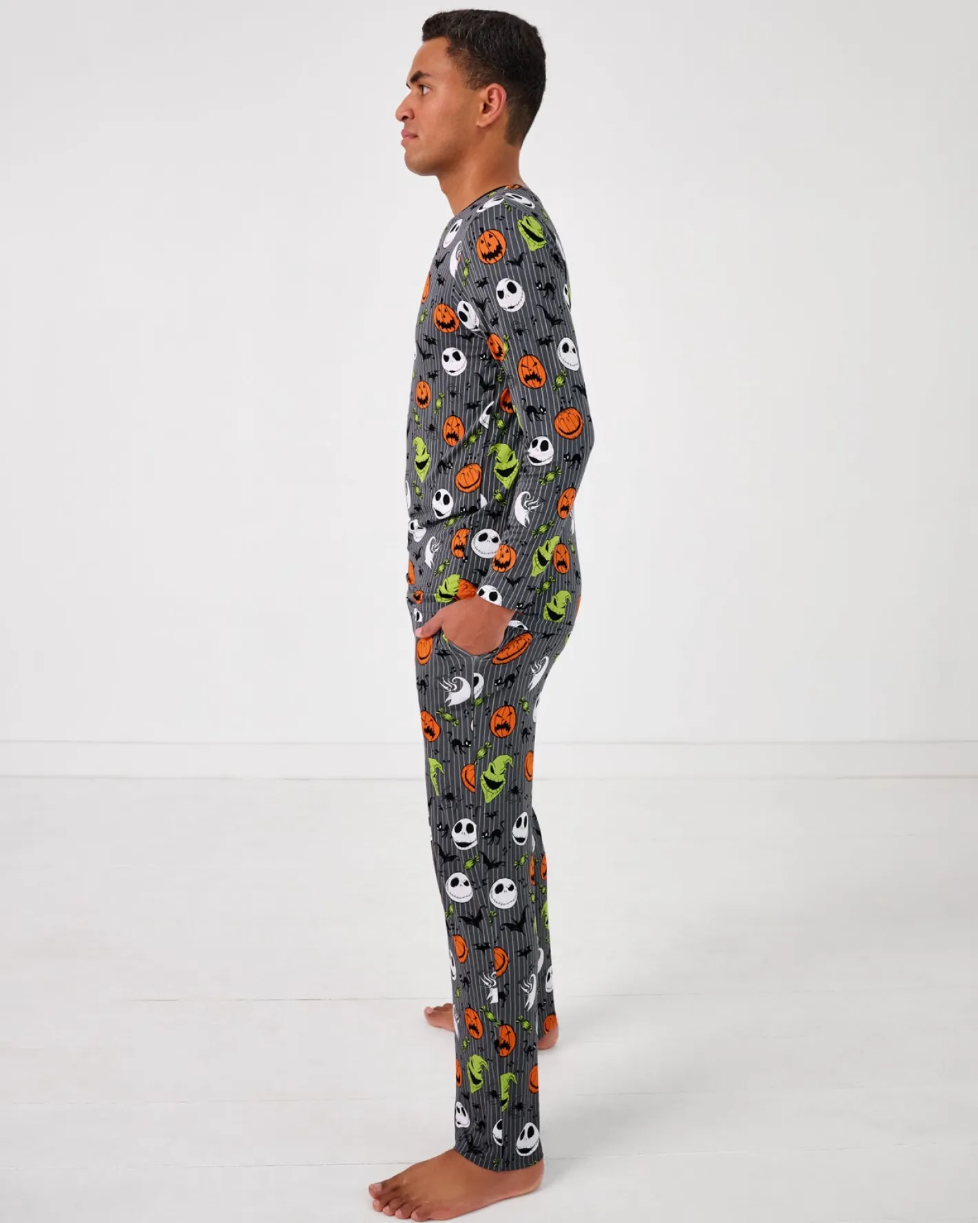 Daddy & Me|Full Family Matching<Little Sleepies Men's Pajama Pants The Nightmare Before Christmas