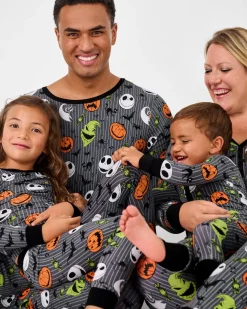 Daddy & Me|Full Family Matching<Little Sleepies Men's Pajama Top The Nightmare Before Christmas