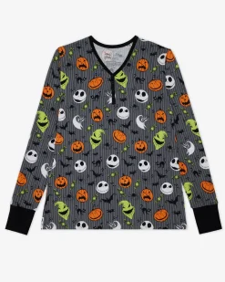 Mommy & Me|Mommy & Me<Little Sleepies Women's Pajama Top The Nightmare Before Christmas