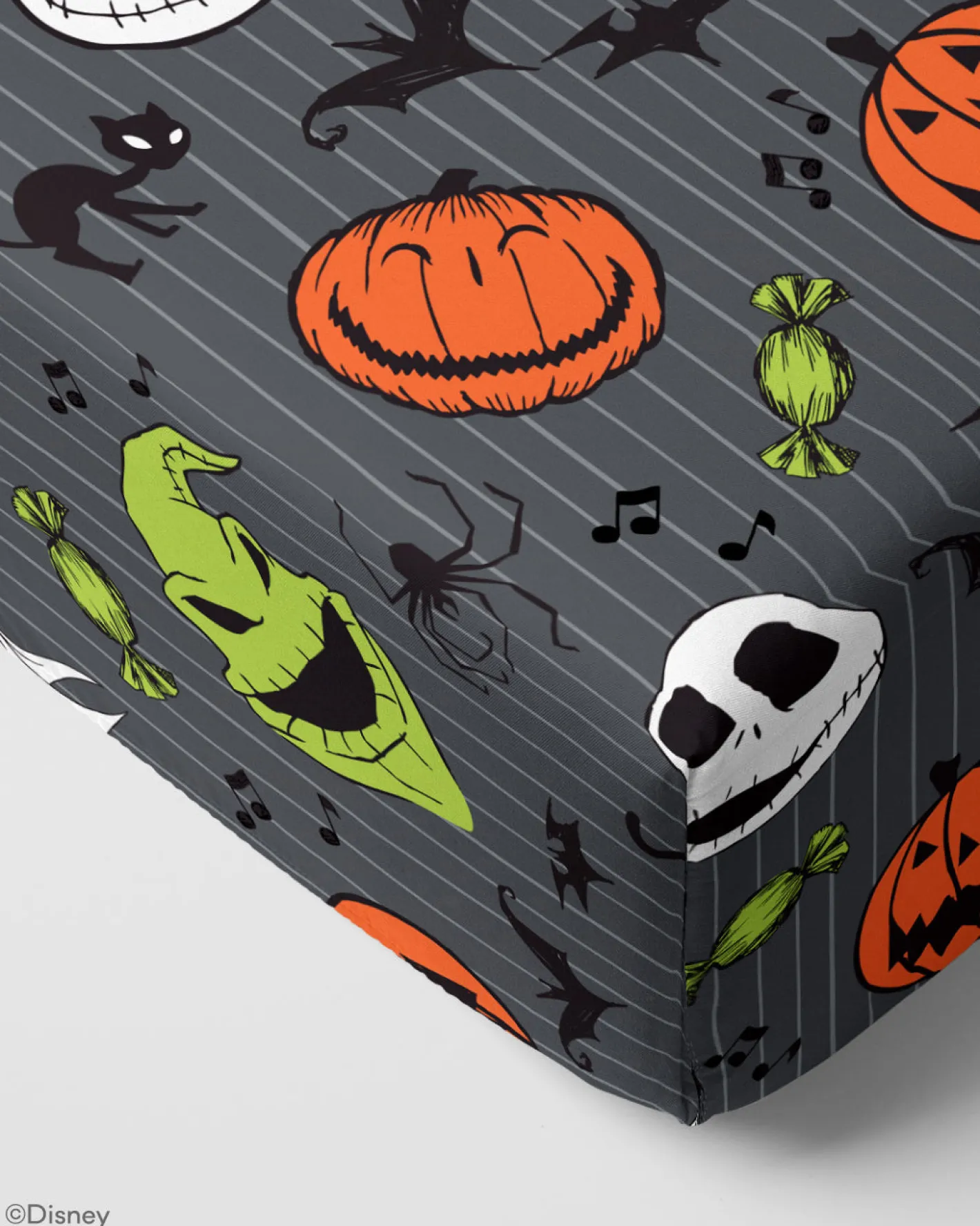 Sheets<Little Sleepies Fitted Crib Sheet The Nightmare Before Christmas