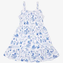 Dresses|Dresses<Little Sleepies Smocked Tank Dress Tidal Treasures