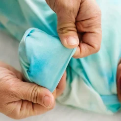 Layette|Infant Gowns<Little Sleepies Infant Gown Tidepool Watercolor