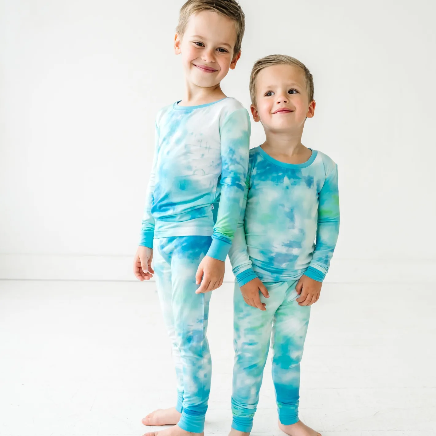 Two-Piece Pj Sets|Two-Piece Pj Sets<Little Sleepies Two-Piece Pajama Set Tidepool Watercolor