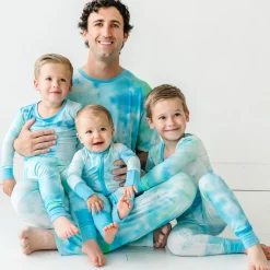 Two-Piece Pj Sets|Two-Piece Pj Sets<Little Sleepies Two-Piece Pajama Set Tidepool Watercolor