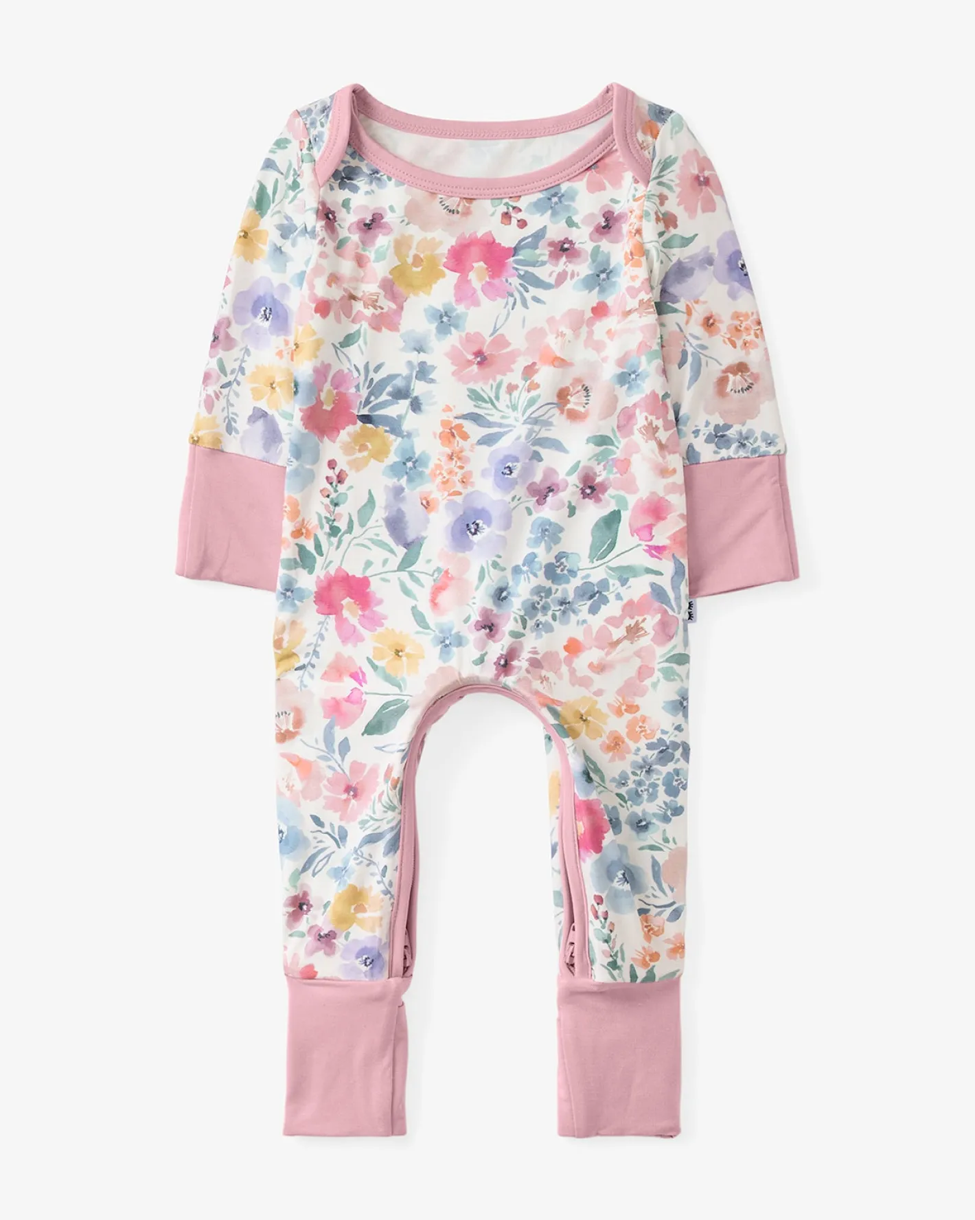 The Newborn Shop|The Newborn Shop<Little Sleepies Crescent Zippy Tiny Blooms