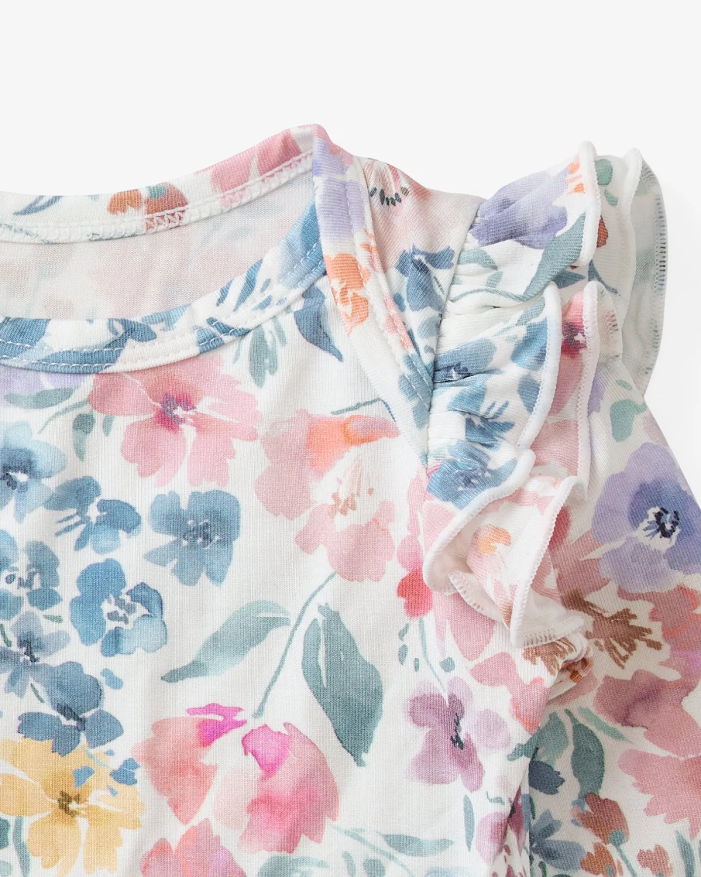 The Newborn Shop|The Newborn Shop<Little Sleepies Flutter Bodysuit Tiny Blooms