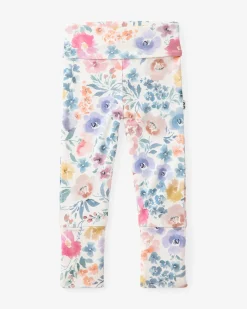 The Newborn Shop|The Newborn Shop<Little Sleepies Fold-Over Legging Tiny Blooms
