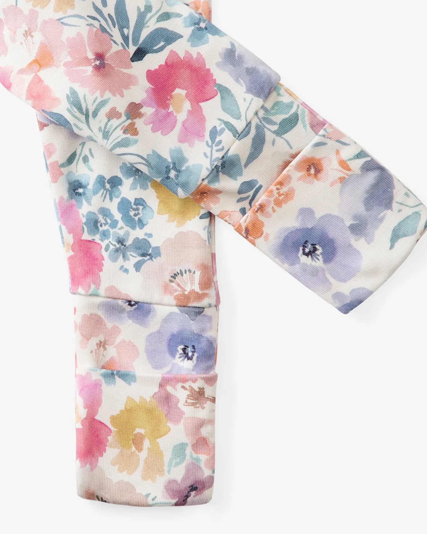 The Newborn Shop|The Newborn Shop<Little Sleepies Fold-Over Legging Tiny Blooms