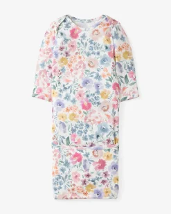 The Newborn Shop|The Newborn Shop<Little Sleepies Infant Gown Tiny Blooms