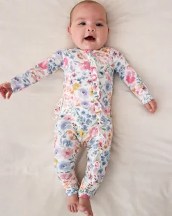 The Newborn Shop|The Newborn Shop<Little Sleepies Ruffle Zippy Tiny Blooms