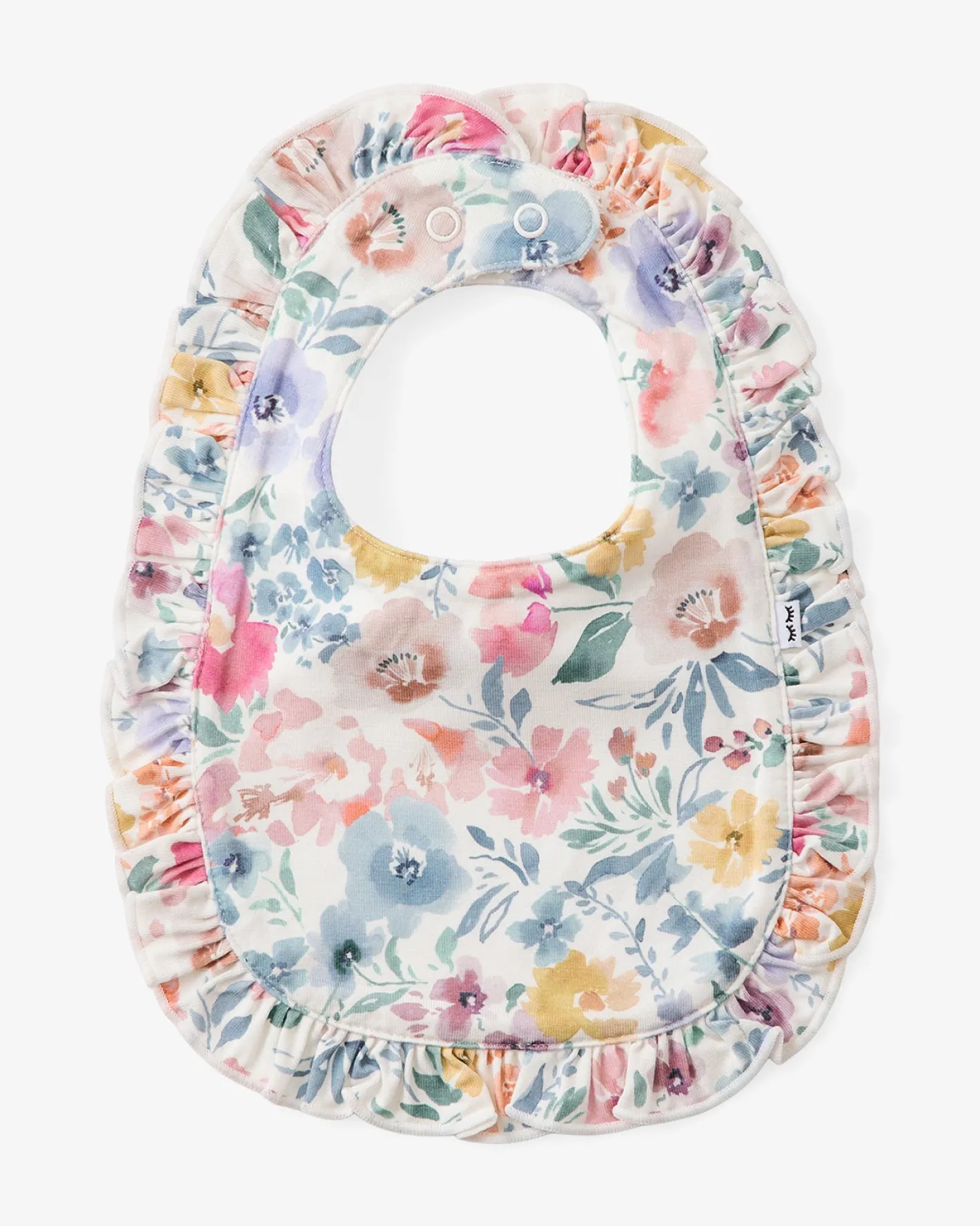 The Newborn Shop|The Newborn Shop<Little Sleepies Ruffle Bib Tiny Blooms