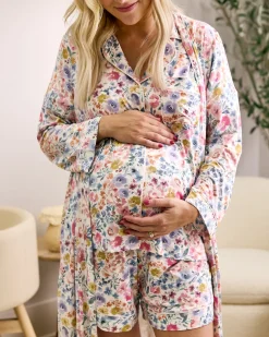 The Newborn Shop|The Newborn Shop<Little Sleepies Women's Pajama Set Tiny Blooms