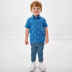 Tops & Tees|Tops & Tees<Little Sleepies Polo Shirt Tiny Orchard