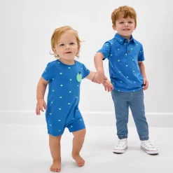 Tops & Tees|Tops & Tees<Little Sleepies Polo Shirt Tiny Orchard