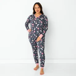 Mommy & Me|Mommy & Me<Little Sleepies Women's Pajama Top To the Moon & Back