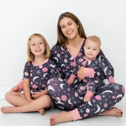 Mommy & Me|Mommy & Me<Little Sleepies Women's Pajama Top To the Moon & Back