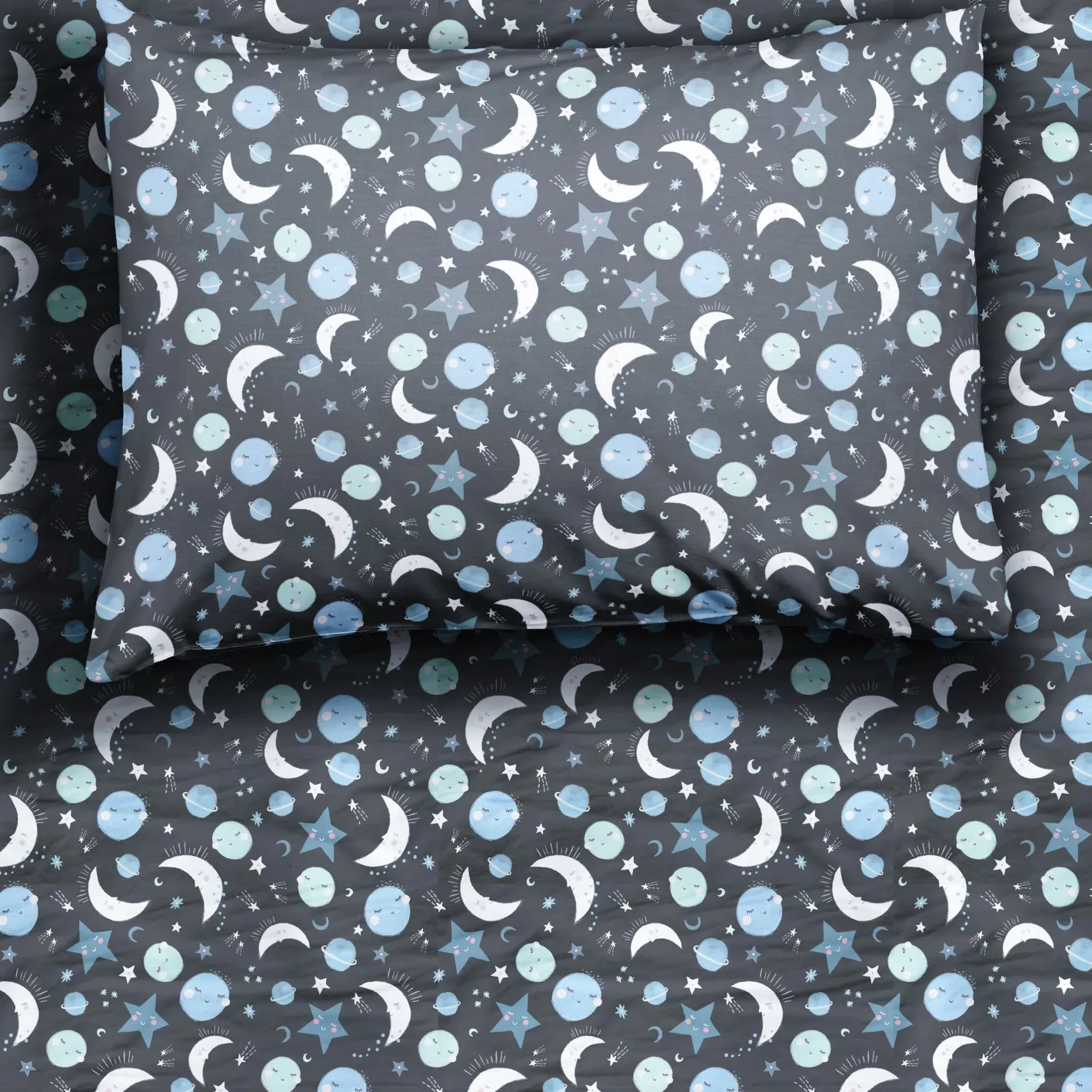 Sheets<Little Sleepies Twin Sheet Set To the Moon & Back