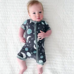 Zippies|Sibling Matching<Little Sleepies Shorty Zippy To the Moon & Back