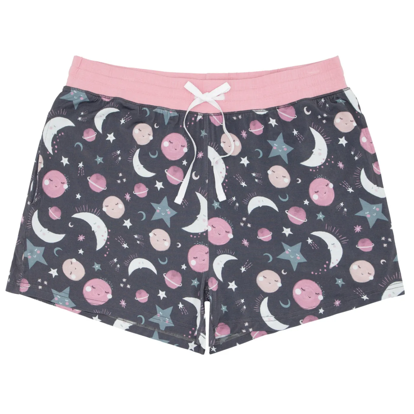 Mommy & Me|Mommy & Me<Little Sleepies Women's Pajama Shorts To the Moon & Back