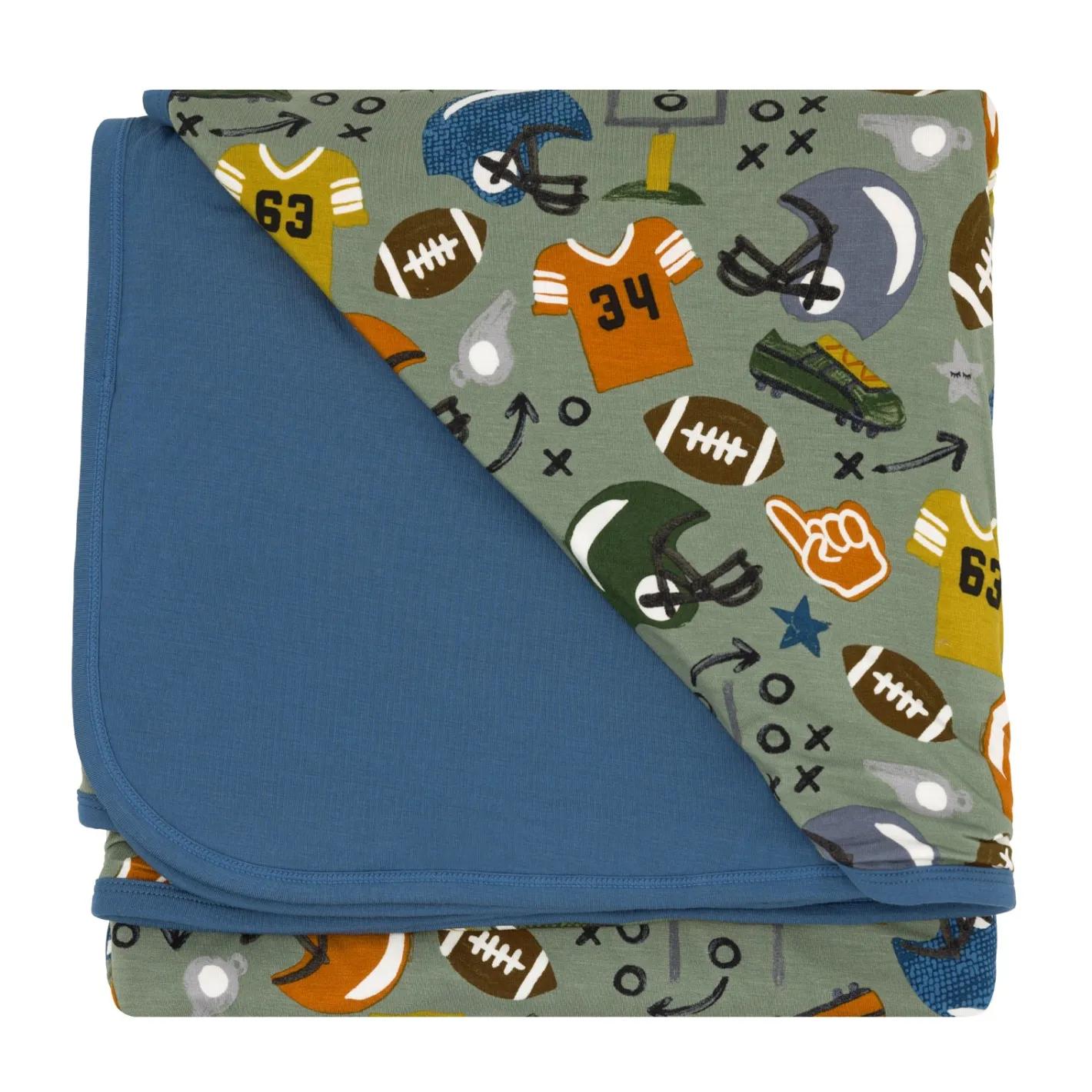 Cloud Blankets|Cloud Blankets<Little Sleepies Large Cloud Blanket® Touchdown Time